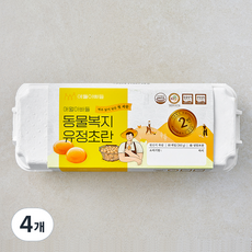 애월아빠들 동물복지 인증 유정 초란 360g, 4개, 10구