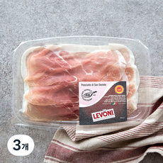 레보니 산 다니엘레 프로슈토 햄, 70g, 3개