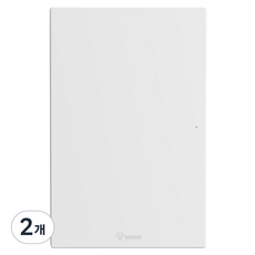 고네오 1로 1구 클래식 스위치 화이트, 2개