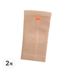 두툼스판 팔꿈치 보호대 베이지, 2개