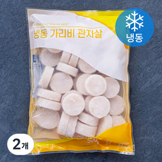 가리비 관자살 (냉동), 500g, 2개