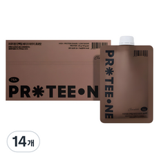 프로티원 단백질 쉐이크 파우치 초코맛, 40g, 14개 40g, 14개