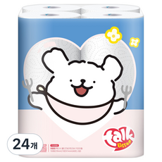 all'swell 抽取式紙巾 馬爾濟斯 & 尋回犬 天然紙漿 廚房紙巾, 150張, 24個