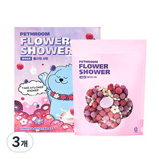 페스룸 반려동물 플라워 샤워 시리얼 60g, 곡물, 3개