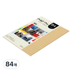 paperculture Print Pro 薄彩色影印紙 80g No 04 淺黃色, B4, 84個