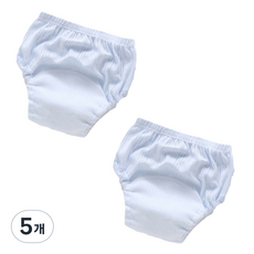 Bebeniz 嬰兒簡單網眼內褲 2p, 藍色, 5個