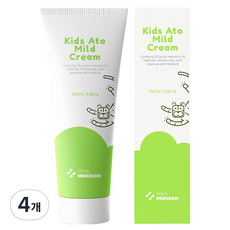 PAUL MEDISON Ato孩童溫和乳霜, 4條, 100ml