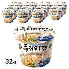 팔도 마스터시바의 특제라멘컵 105g, 32개