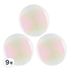 조이파티 은박 옹브레풍선 40cm, 펄화이트, 9개