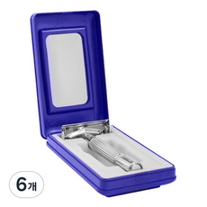 코메리 클래식 안전 양날 면도기 01 양면날 B0592, 1개입, 6개