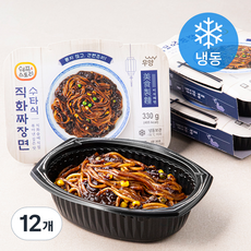 쉐프스토리 수타식직화짜장면 (냉동), 330g, 12개