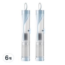 팡팡카트 여행용 칫솔 랜덤발송, 6개, 1개입