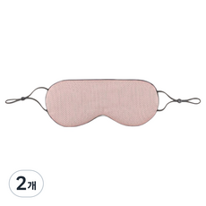 Rositerra 夏季用雙面睡眠眼罩 粉紅色, 2個, 1入