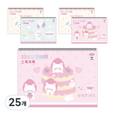 PENPIA 3000小學女童用素描本, 18張, 345 x 250 毫米, 25個