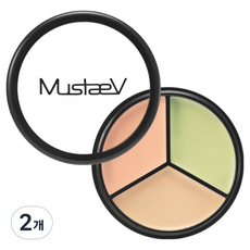 머스테브 커버핏 팟 컨실러 13.5g, 2개, 02 커렉션