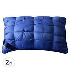 스마일깨비 가볍고 부드러운 일체구름형 베개솜 400g, 블루싱글 로우1, 2개