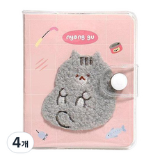 ii GEN 一正 朝鮮文房具順德任布料高頻率筆記本, 4個, 隨機出貨