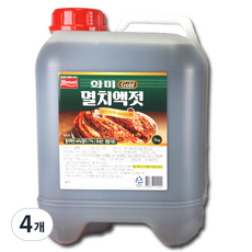 화미 멸치액젓, 9kg, 4개