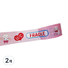 Baby Lamb 膠帶 4.8cm x 40m, 混色, 2個