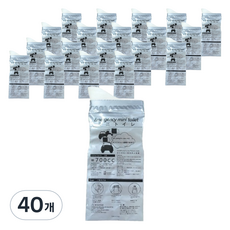 Anyi's 便攜式一次性尿袋 700ml, 40個, 單一