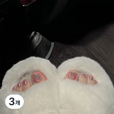 반디돌 예쁜 패디팁 J591스카이워터, 3개, 혼합색상