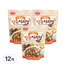 베베스트 처음 먹는 칼슘 시리얼, 12개, 코코아