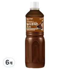비셰프 일식 돈카츠 소스, 1.1kg, 6개