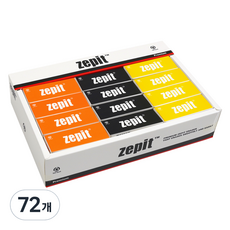 뭉구 지우개 소, 혼합색상, 72개