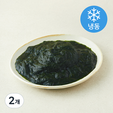 해쁨 완도 세척매생이 (냉동), 2개, 1kg