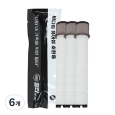 필터포유 바디럽 퓨어썸 샤워기 호환필터 녹물제거용, 6개