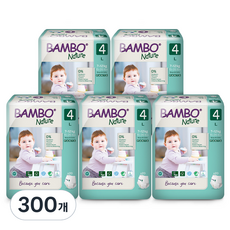 Bambo Nature 伴寶樂 Green褲型尿布, 第4階段, 300張