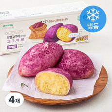 프레시오늘 리얼고구마로 만든 달달 쫀득 고구마빵 (냉동), 85g, 3개입, 4개