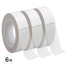 모던앳 자국안남는 매쉬 양면 테이프 30mm x 10m, 6개