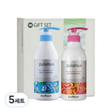 Pullamu EM 洗髮水 500ml + 護髮素 500ml, 5組