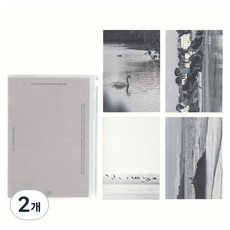 wannathis Our One 口袋型萬年記錄手帳, 灰色帆布, 2個