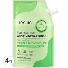 HIPCHIC The Fresh蘋果髮醋, 50ml, 4個