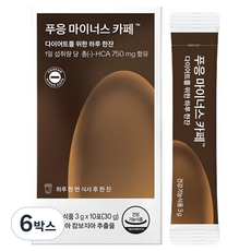 닥터블릿 푸응 마이너스 카페, 30g, 6박스