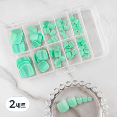 美甲美足貼片 120p 套組, T36, 2套