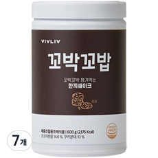 VIVLIV 蛋白奶昔粉 巧克力口味, 600g, 7罐