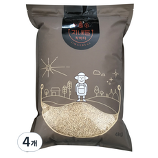 지내들 일반보리쌀, 4kg, 4개