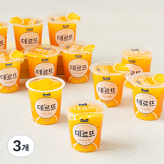 매일유업 데르뜨 오렌지젤리, 130g, 12개입, 3개