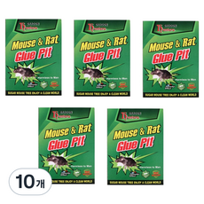 티핑하우스 초강력 쥐 끈끈이, 10개, 1개입