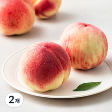 강서시장 새벽경매 복숭아, 1.2kg(대과, 4입), 2개