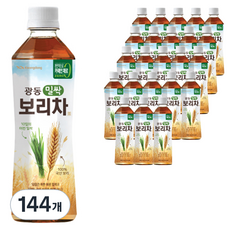 광동 밀싹 보리차 음료, 500ml, 144개