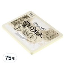 종이문화 헬로우 아트 캘리팩 두꺼운 엠보카드 200g 51 네츄럴, 208 x 153 mm, 75개