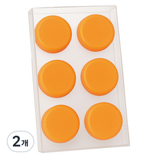 TIS 모델링 셀프 이어플러그 오렌지, 2개, 6개입