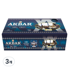 아크바 얼그레이 홍차 티백, 2g, 100개입, 3개