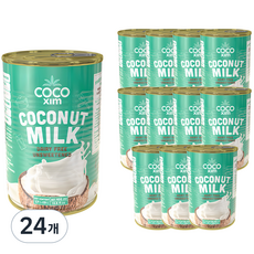 코코씸 쿠킹용 코코넛 밀크, 400ml, 24개