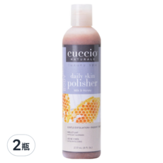CUCCIO 古希歐 Daily Skin Polisher去角質凝露 牛奶蜂蜜配方, 237ml, 2瓶