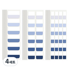 마켓피오 인덱스 스티커 타입5, 4세트, 420개입